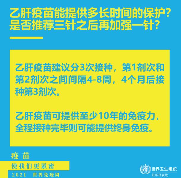 本周是“世界免疫周”，主题“疫苗使我们更紧密”